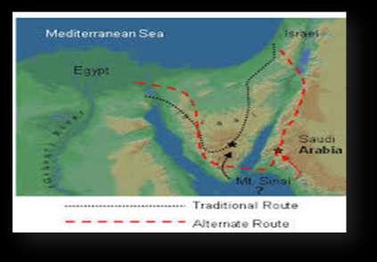 2. The children of Israel did not take a shorter route through the land of the Philistines since God had said that they would encounter war and thus return back to Egypt.