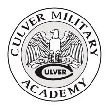 B a c k, B a c k...... t o C u l v e r D a y s Class of 1949 April 2015 HEADQUARTERS, CULVER MILITARY ACADEMY 49ERS 2015 OPEN HOUSE WEEKS! NOTICE!