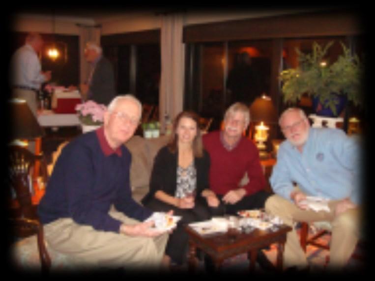 Yvonne Speidel and Bill Green Dave Runkel and Ellen Gignilliat Missing, too, were BARBARA and MIKE HUBER, our