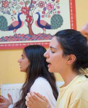 78 CALENDAR MARCH 2019 CALENDAR MARCH APRIL 2019 79 22 March 24 March, 2019 Mantra and kirtan weekend With Rukmini Arrival: 3pm, Friday 22 March. Departure: 2pm, Sunday 24 March.
