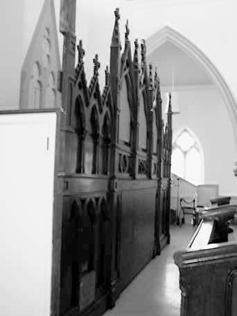 FIG. 8. ST. PAUL S REREDOS DONATED BY REVEREND CAREY IN 1887. PAUL CHRISTIANSON, 2009. FIG. 9. ST. GEORGE S ANGLICAN CATHEDRAL, KINGSTON, INTERIOR C. 1891.
