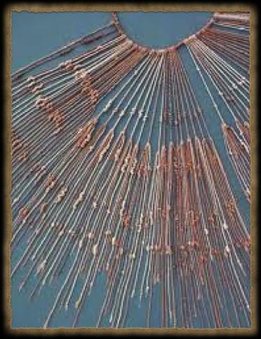Achievements: Inca Records The Inca kept exact records on strands of knotted rope called "quipu" Each region of the empire kept records of births, deaths, marriages, and other