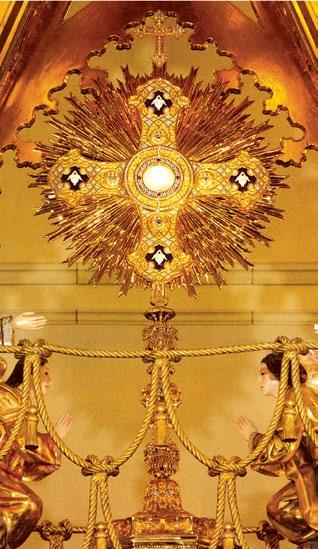 Mother Angelica conceived the Shrine to be the worthy throne for the Eucharistic King.