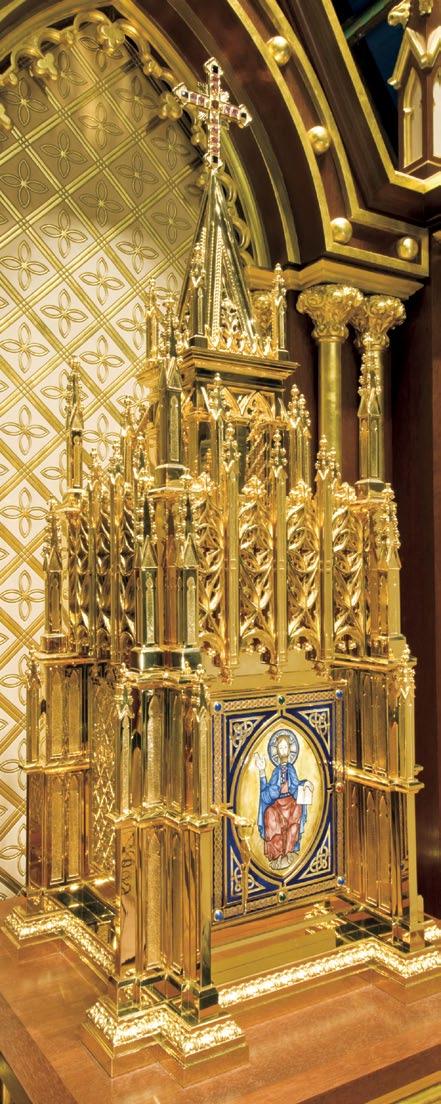 PROJECT DETAILS Chapel of the Immaculate Conception Seton Hall University South Orange, New Jersey Granda artisans created a new reredos for this 145 year old chapel in the original Gothic Revival