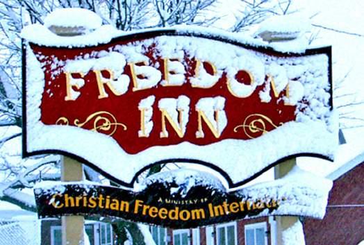 SUPPORT THE FREEDOM INN SUGGESTED DONATION: $115 Remember the Persecuted.