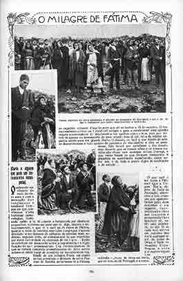 Newspaper information about the Miracle