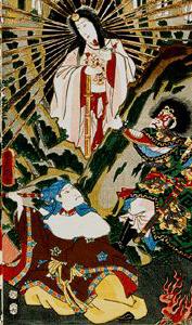 The presence of Shinto posed a challenge to Buddhism in Japan.