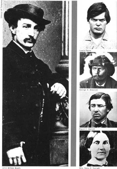 Mastermind John Wilkes Booth shot Lincoln Lewis Powell Seward House Attacker George Atzerodt Vice- President Johnson David