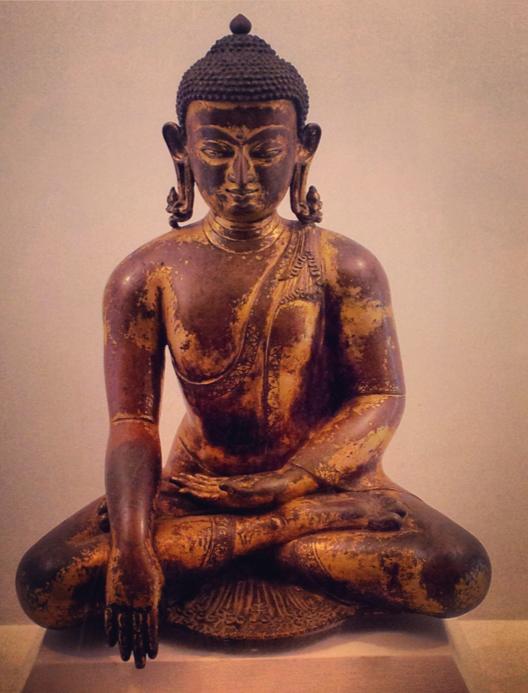 Shakyamuni (the historical Buddha) --- teaching, meditation, reassurance, enlightenment