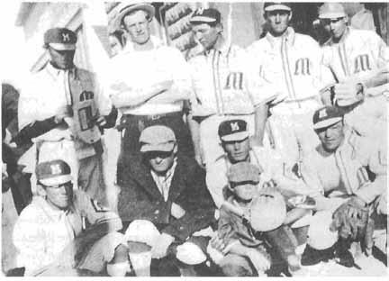 130 HISTORY OF DUCHESNE COUNTY Myton baseball team 1912. (Uintah County Library-Regional History Center) three nights in a row.