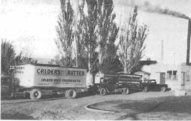 THE MAKING OF UTAH'S TWENTY-EIGHTH COUNTY 181 Mgr* The Calder Brothers of Vernal established a creamery in Altonah.