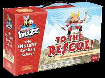 Kit now includes 0 sets of new and improved Faith Buzz at Home cards! Order extras for additional leaders.