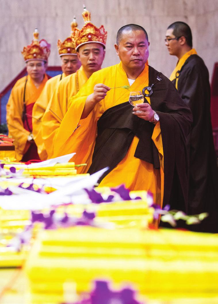 THE GRAND PRAYER THAT BLESSES AND BENEFITS ALL SENTIENT BEINGS 56 What is the significance of Sending Off the Enlightened Beings?