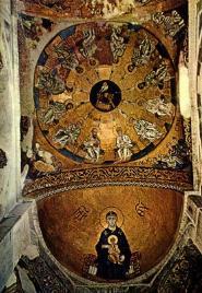 11 th -12 th C. Art move towards monumental scale mosaics and frescoes Changes in 11 th and 12 th C.