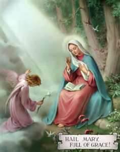 Mary s 7 words Mary s First Word (to the Angel) How can this be, since I have no relations with a man?