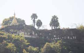 The Shwe Sagar Buddha is especially remarkable it was carved from a single piece of wood a thousand years ago.