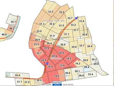 Williamsburg: People in need, 2011 Household composition,