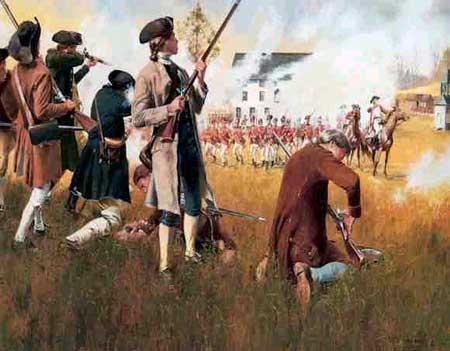 Lexington and Concord April 19, 1775 British troops met up with minutemen at Lexington early the next morning, reaching Concord shortly after The British nearly