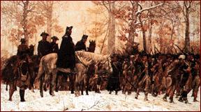 Winter at Valley Forge Washington s Winter Camp (located in Pennsylvania) Harsh