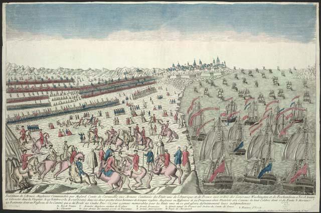 The Battle of Yorktown September 28-October 17, 1781 British troops under Gen.