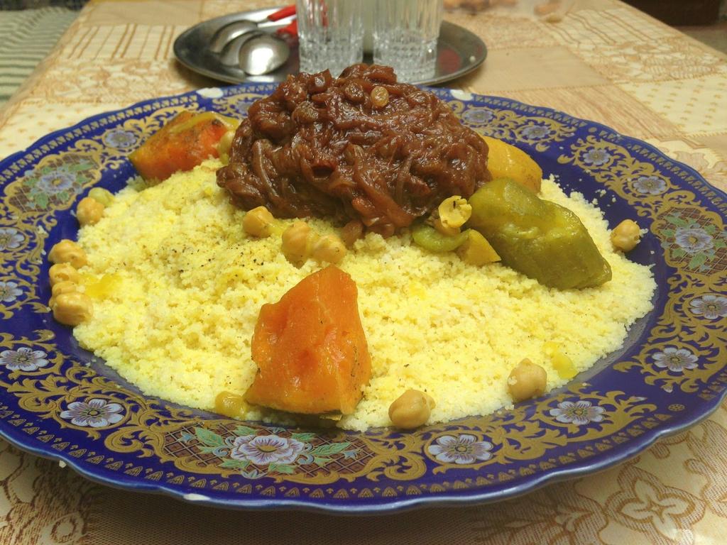 meals. I came to love and cherish household traditions, such as Couscous day when students get to leave class early every Friday to enjoy a delicacy with their host family.