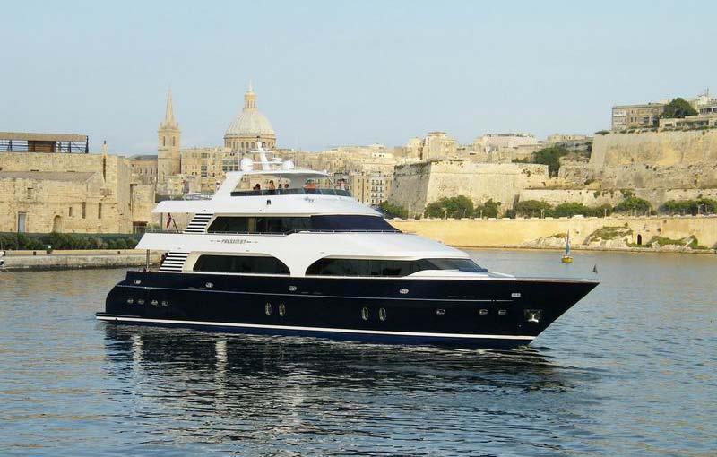 Please find pictures of Zarina under way and another beautiful picture of Zarina entering harbor with the city of VALLETTA in the background...you can see how beautiful Malta is.