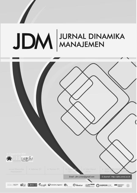 Jurnal Dinamika Manajemen http://jdm.unnes.ac.
