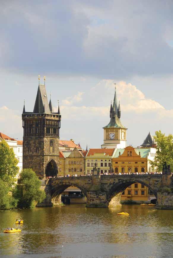 Saturday, October 20 Prague Morning: Free to rest, relax or attend Services. Afternoon: (optional) walking tour, including Jewish Prague, the famous Charles Bridge (c.