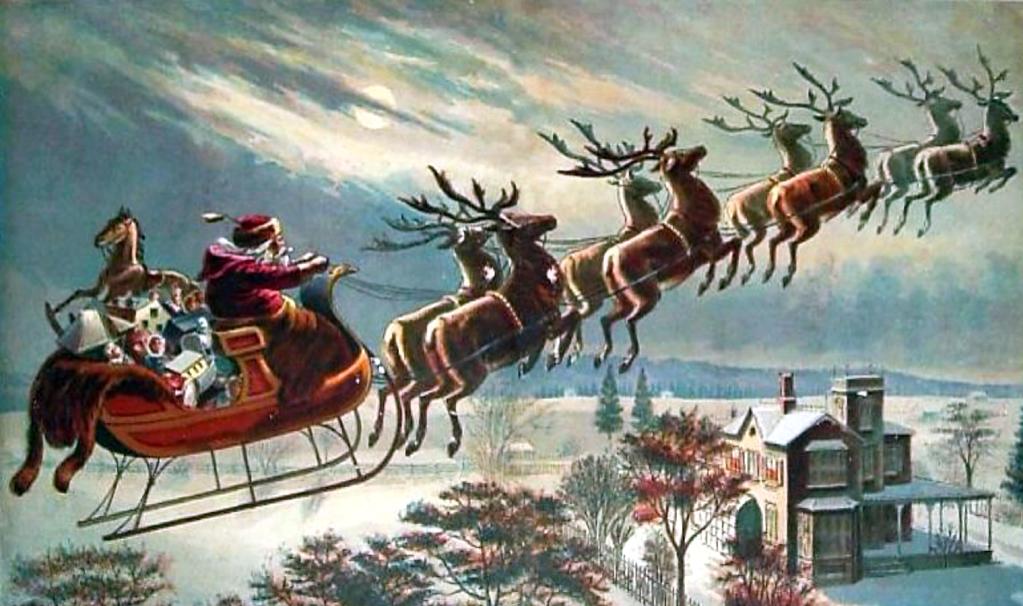 The Story of Santa s Reindeer Santa has had his reindeer forever, right?