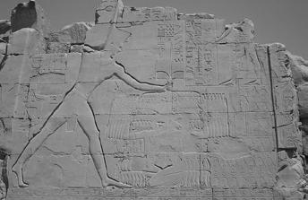 The New Kingdom The New Kingdom Around 1500 B.C., Pharaoh Amosis defeated and expelled the Hyksos. For the first time in Egyptian history, Egypt had a skilled army.