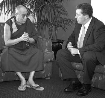 INTERNATIONAL British PM meets His Holiness, pledges support for Tibet-China talks His Holiness the Dalai Lama was in United Kingdom for an 11-day visit from 20 to 31 May 2008.