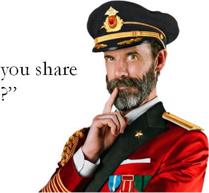 Captain Obvious Asks Why do you share your faith? Why Should We? God loved and gave Jesus to save the world.