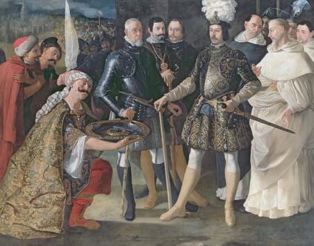 The Surrender of Seville Oil on canvas, H. 160 cm ; L. 207.