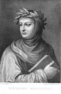12.2 RENAISSANCE WRITERS Boccaccio s Decameron (1353) was a collection of stories about every day lives that was funny, but sometimes off colour. His dialogue was considered very realistic.