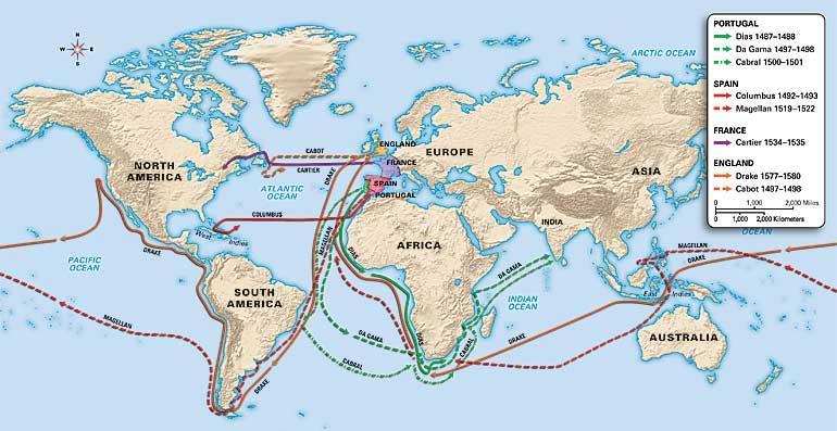 12.2 VOYAGES OF EXPLORATION 12.2 VOYAGES OF EXPLORATION Why were these voyages significant?