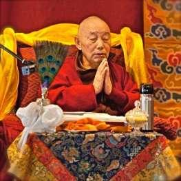Gyatrul Rinpoche sits on the railroad tracks near the retreat land in the early Eighties --- Sarah Rose This poem was written by our dear sangha sister Sarah Rose, who passed