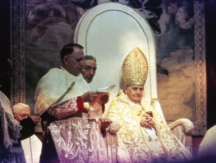 On December 9, 1962, at the end of the first session of Vatican II, John XXIII