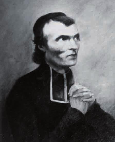 Eymard as a Marist (oil on canvas, done around the year 1853).