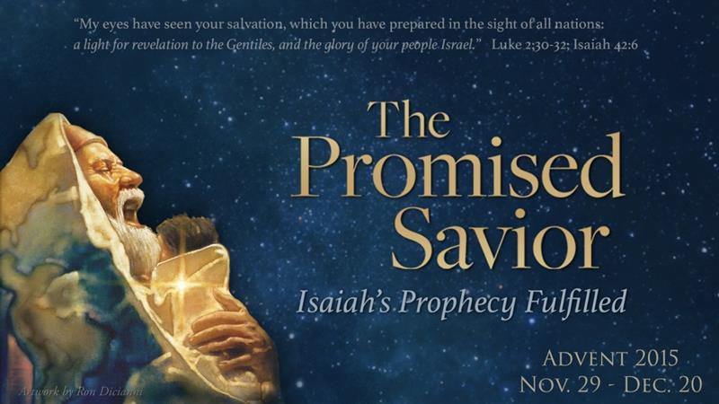 The Promised Savior s Joyful Obedience Advent Sermon Series on Isaiah s Servant Songs Luke 2:25-32; Isaiah 50:4-9 Kenwood Baptist Church Pastor David Palmer December 13, 2015 TEXTS: Luke 2:25-32;