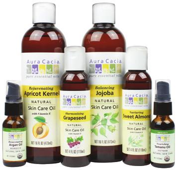 Aura Cacia Skin Care Oils Our pure and natural skin care oils are the perfect base for creating individualized skin care blends.