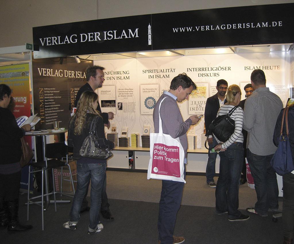 Propagation of Islam We participated in 100 Book Fairs across the world.