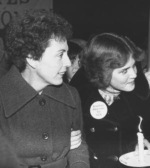 Free ebooks ==> www.ebook777.com Speaking her mind Pro-ERA activist Sonia Johnson (at left in this photo) was excommunicated from the LDS Church because of her support for the Equal Rights Amendment.