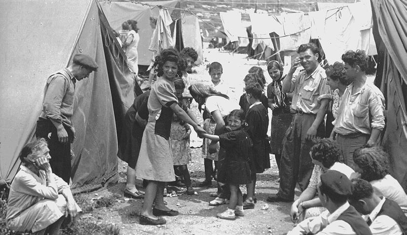Jewish Refugees from Arab Countries After Israel s rebirth in 1948, over 850,000 Jews fled the rising persecution or were expelled The from Greeks Arab and the Muslim Romans...are gone; other lands.