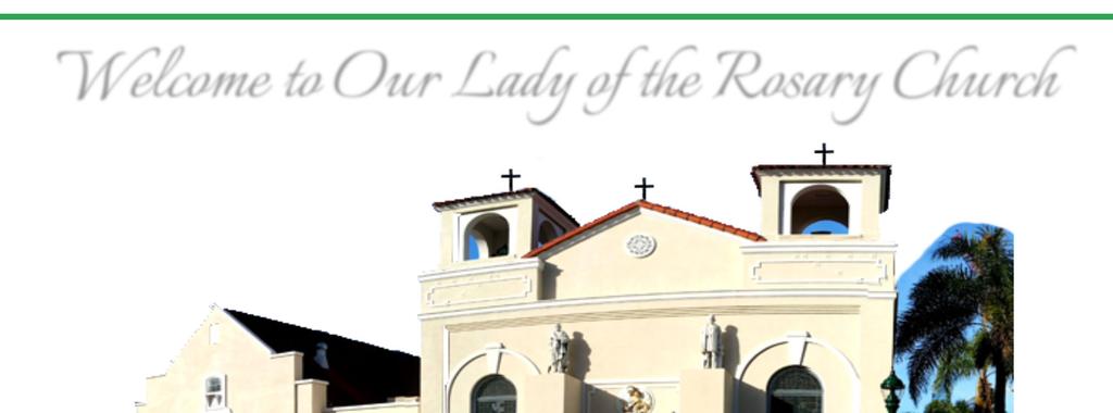 Welcome to Our Lady of the Rosary Church Italian