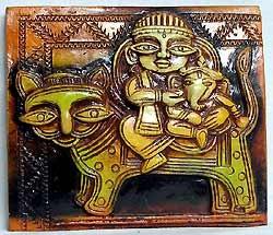 the Mahavidyas. Buy this Wall Hanging PARVATI WITH SON GANESHA Parvati devi, in Hindu mythology, is a representation of the ultimate female divinity, the Shakti.