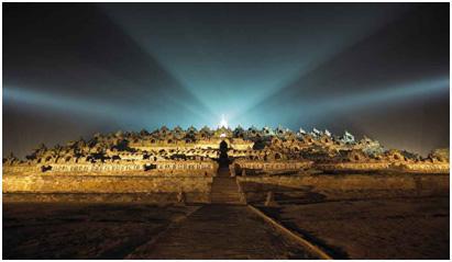 Day 3 : Sunday, October 2 nd, Gala Dinner at the Borobudur temple Borobudur, the biggest