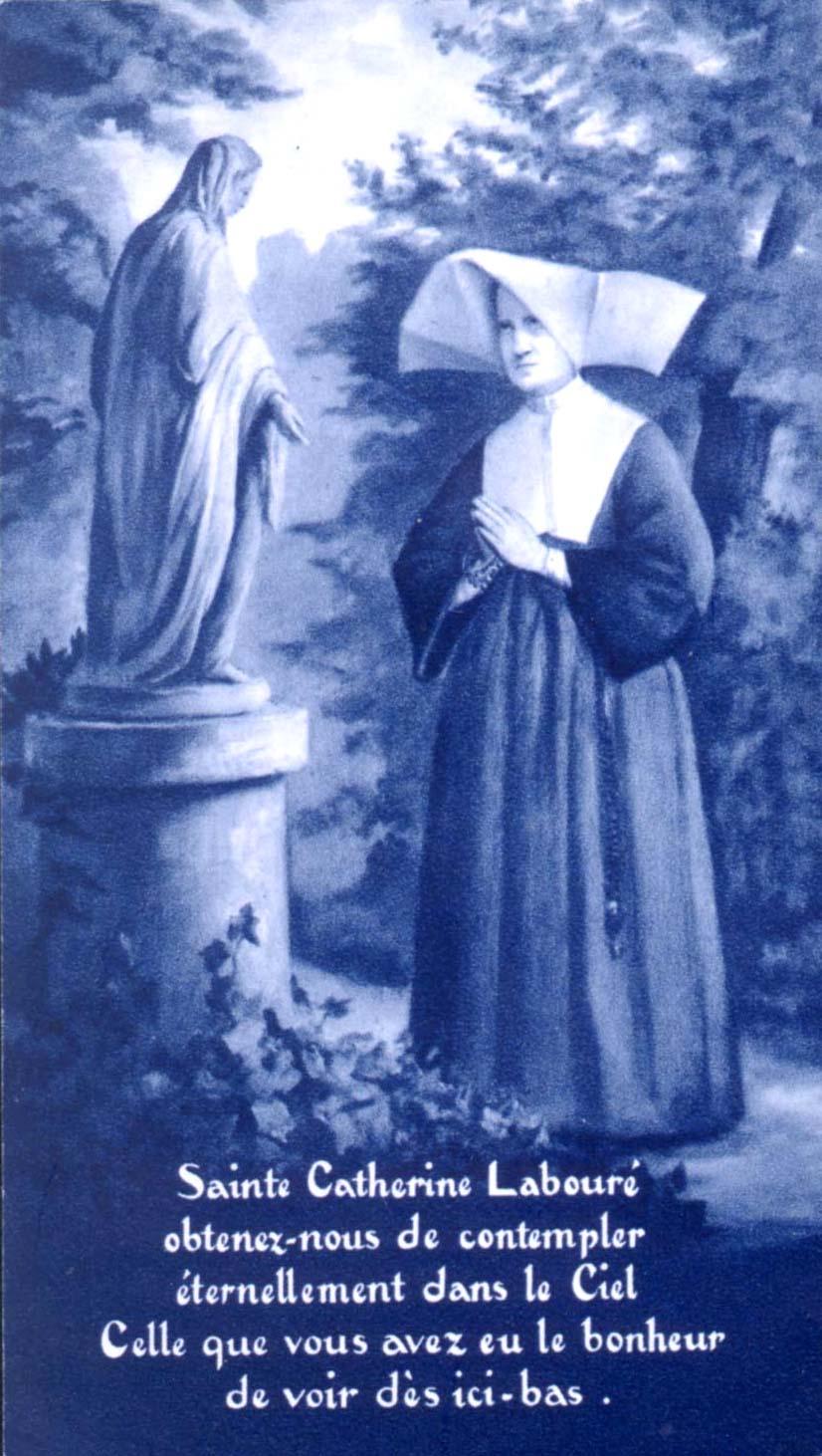 46-Year Secret St. Catherine Labouré was blessed with apparitions of Mary Immaculate, to which we owe the famous Miraculous Medal.