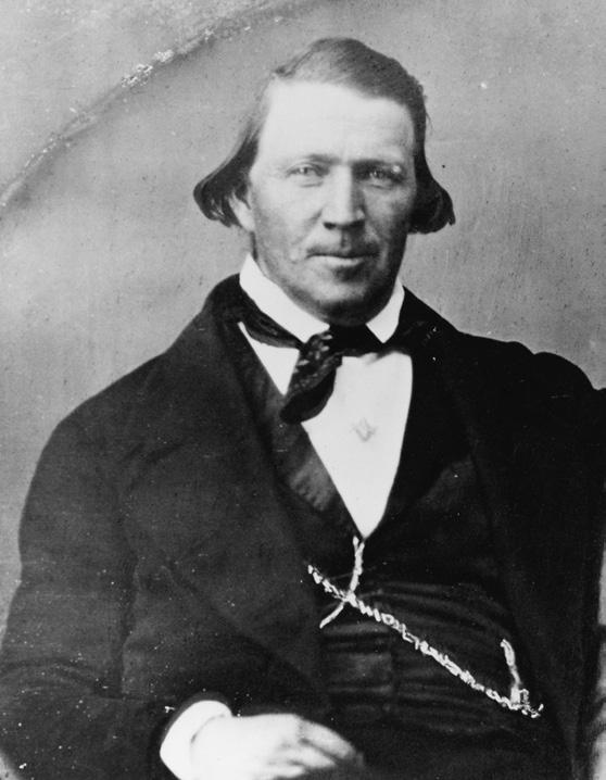 158 v BYU Studies Brigham Young. As president of the Church, Brigham Young announced in April 1854 that St.