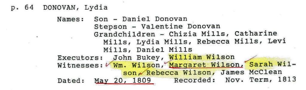 This Ohio County court record is our first family grouping.