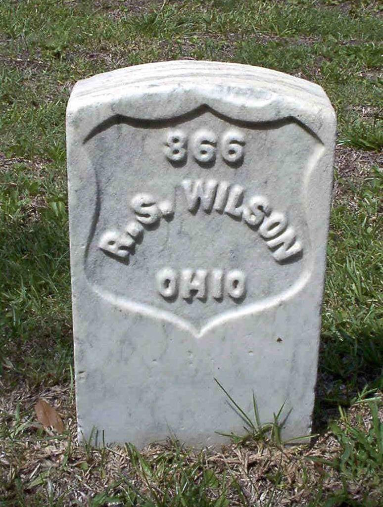 4. Robert S. Wilson enlisted at age 18 in Co. I, 25 th Ohio Volunteer Infantry, the unit his brother Joseph had been in for some time.
